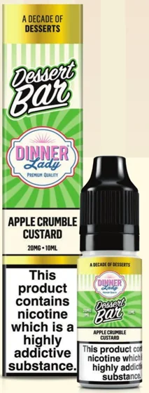 Apple Crumble Custard